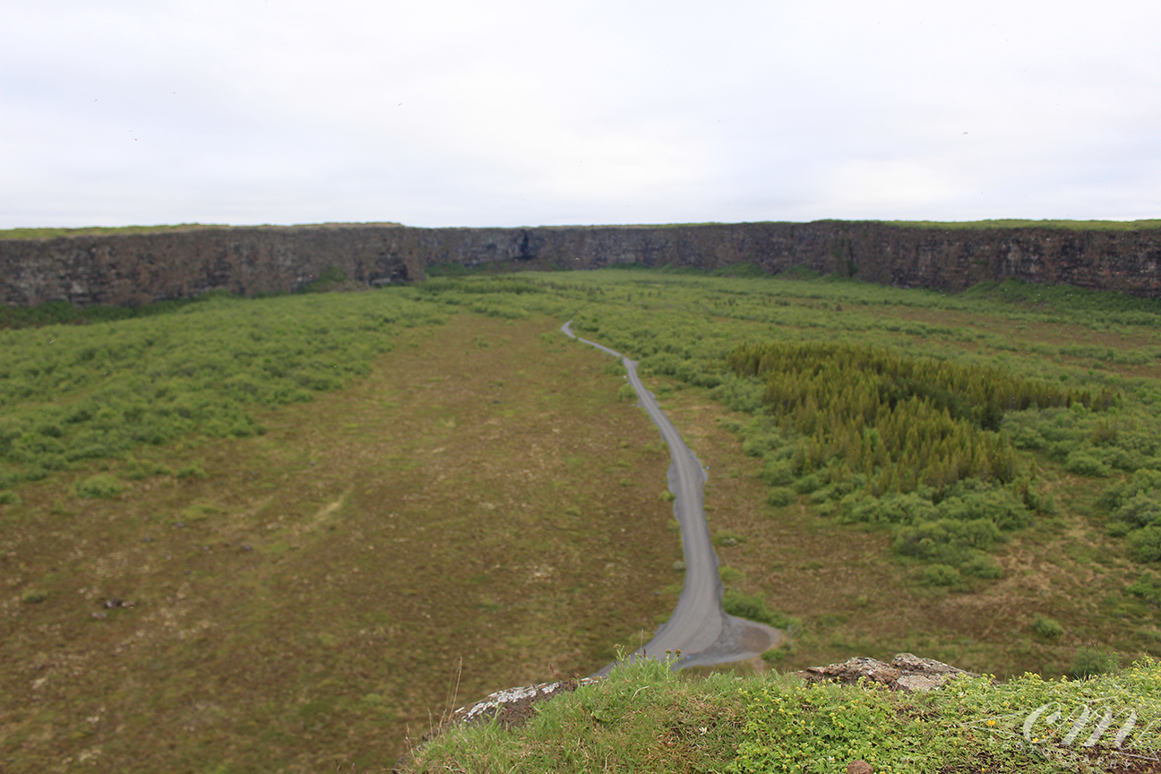 冰島北部鑽石圈馬蹄峽谷Asbyrgi Canyon