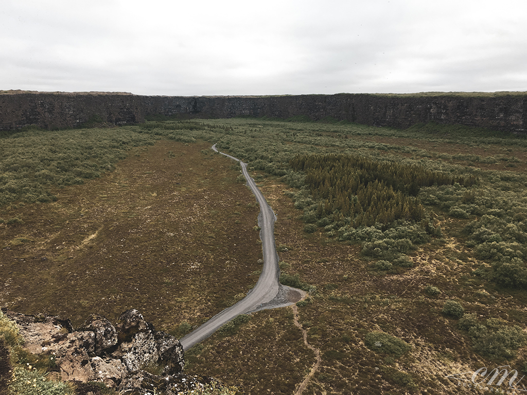 冰島北部鑽石圈馬蹄峽谷Asbyrgi Canyon